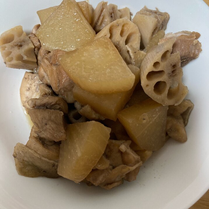 さっぱり鶏肉の煮物